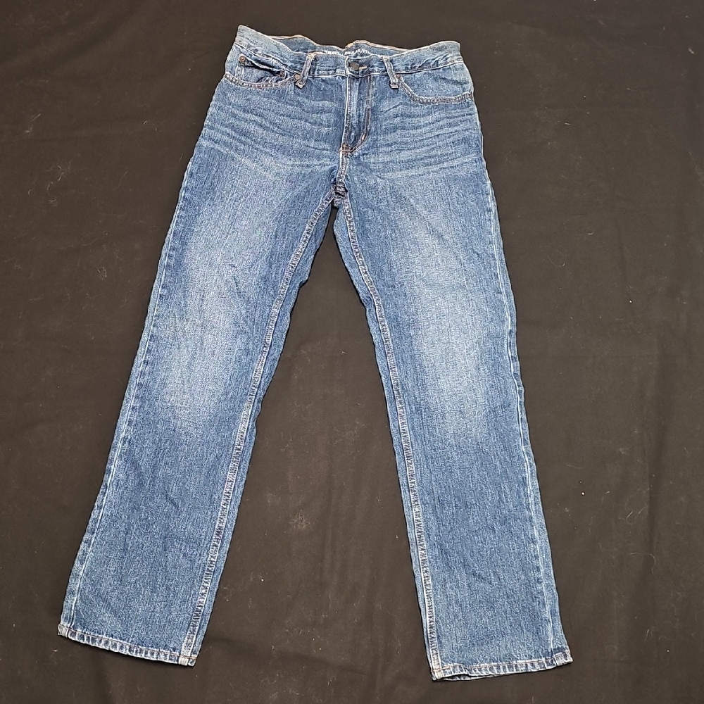 Old Navy Men's Straight Blue Jeans 32/34 Tote A